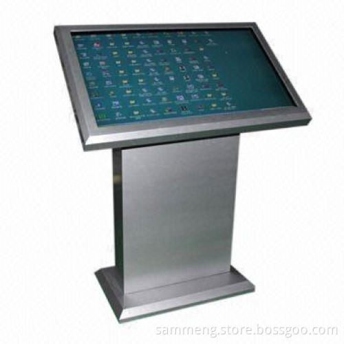 32-inch Table Standing Touch Screen LCD Kiosk with Intel Atom D525 at 1.8GHz Dual-core, 2GB Memory